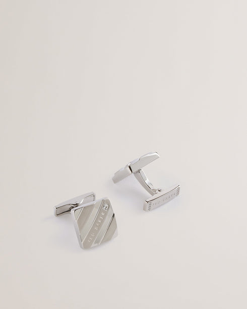 DILLON-Cufflinks-Striped Branded Cufflinks- Ted Baker Romania